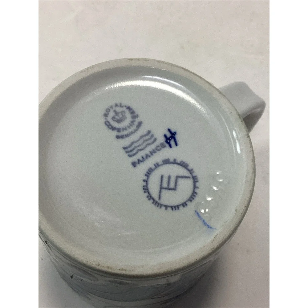 Royal Copenhagen Fajance 1974 Annual COFFEE CUP MUG Denmark 3